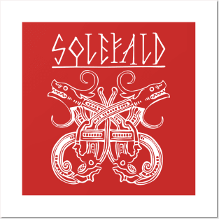 Solefald Red Posters and Art